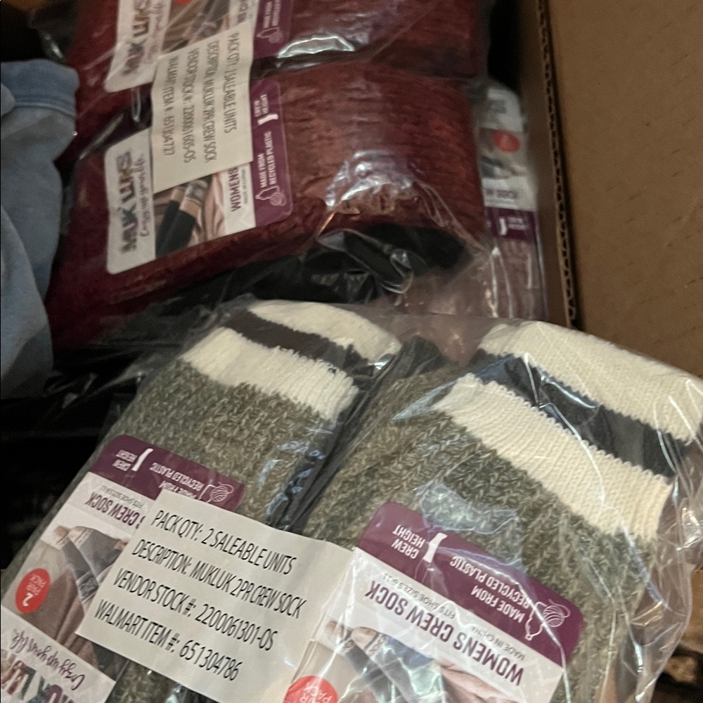 Muk Luk Sock Bundles, 5 (2packs) NWT - Picture 4 of 5